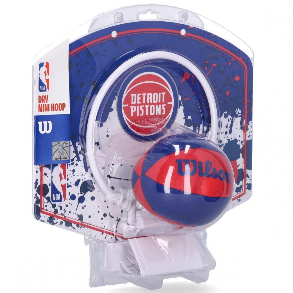 Мини-щит баскетбольный Wilson NBA Team Mini Hoop Detroit Pistons (WTBA1302DET)