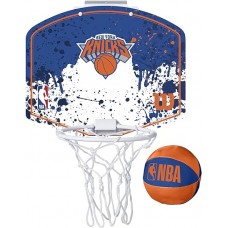 Мини-щит баскетбольный Wilson NBA Team Mini Hoop New York Knicks (WTBA1302NYK)
