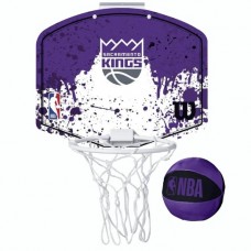 Мини-щит баскетбольный Wilson NBA Team Mini Hoop Sacramento Kings (WTBA1302SAC)