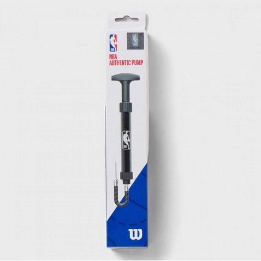 Насос Wilson NBA Authentic ручной двухсторонний для спортивных мячей (WTBA4000NBA)