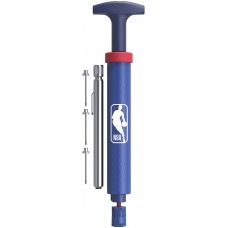 Насос Wilson NBA DRV Pump Kit ручной двухсторонний для спортивных мячей (WTBA4003NBA)