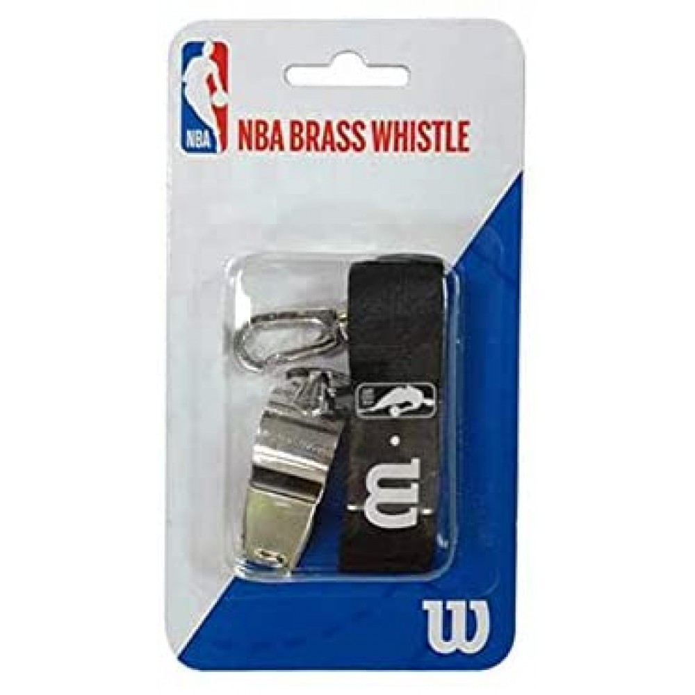 Свисток Wilson NBA Brass Whistle тренерский-судейский (WTBA5000NBA)