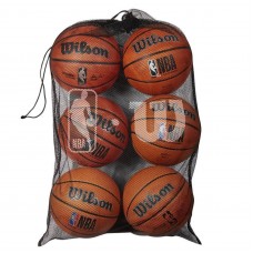 Сумка-сетка для баскетбольних мячей Wilson 6 Ball Mesh Basketball Bag (WTBA70030)