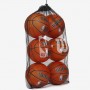 Сумка-сетка для баскетбольних мячей Wilson 6 Ball Mesh Basketball Bag (WTBA70030)