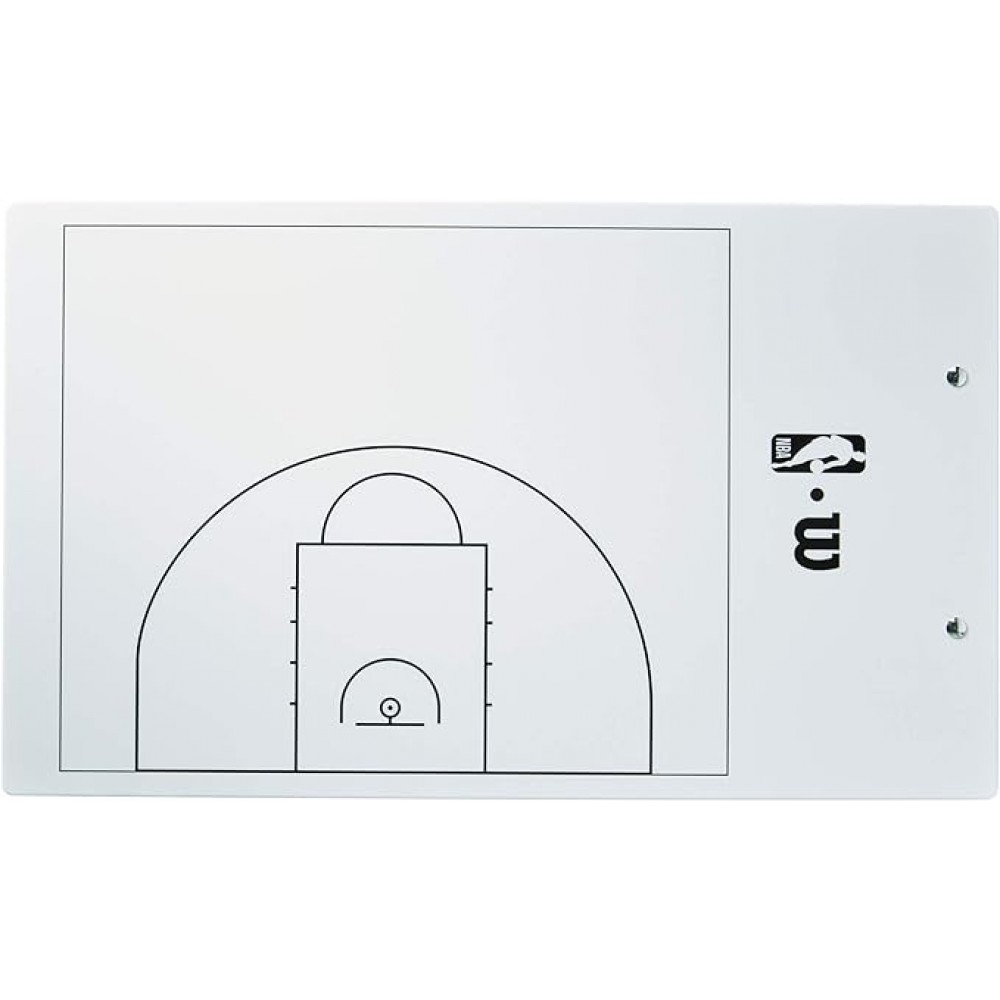 Доска тренерская баскетбольная Wilson NBA Basketball Coaches Clipboard 46,5 х 25,5 см (WTBA9002NBA)