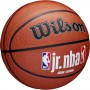 Мяч баскетбольный Wilson Junior NBA Logo Indoor Outdoor размер 5, 6, 7 композитная кожа (WZ2009801XB7)