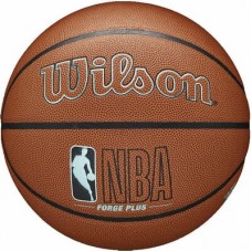 Мяч баскетбольный Wilson NBA Forge Plus Eco размер 7 композитная кожа (WZ2010901XB07)