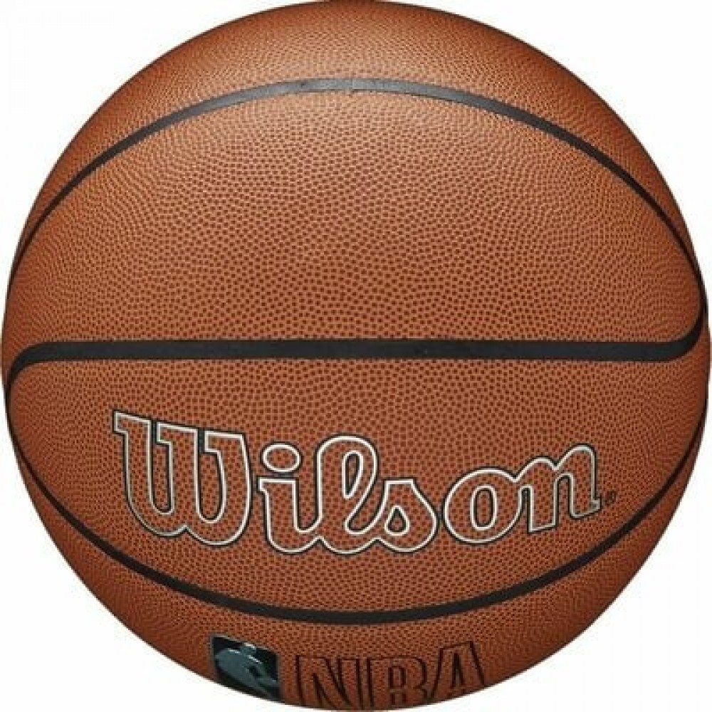 Мяч баскетбольный Wilson NBA Forge Plus Eco размер 7 композитная кожа (WZ2010901XB07)