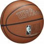 Мяч баскетбольный Wilson NBA Forge Plus Eco размер 7 композитная кожа (WZ2010901XB07)