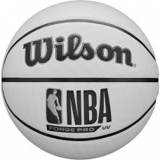 Мяч баскетбольный Wilson NBA Forge Pro UV Indoor-Outdoor Basketball размер 7 композитная кожа (WZ2016701XB7)