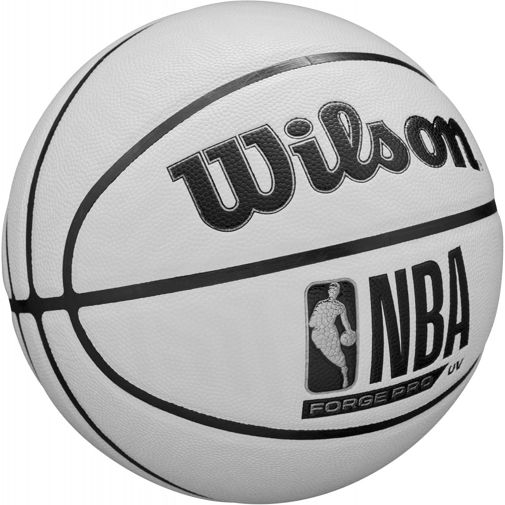 Мяч баскетбольный Wilson NBA Forge Pro UV Indoor-Outdoor Basketball размер 7 композитная кожа (WZ2016701XB7)