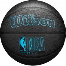Баскетбольный мяч Wilson NBA Forge Plus Indoor-Outdoor Basketball размер 7 композитная кожа ориинал (WZ2016803XB7)