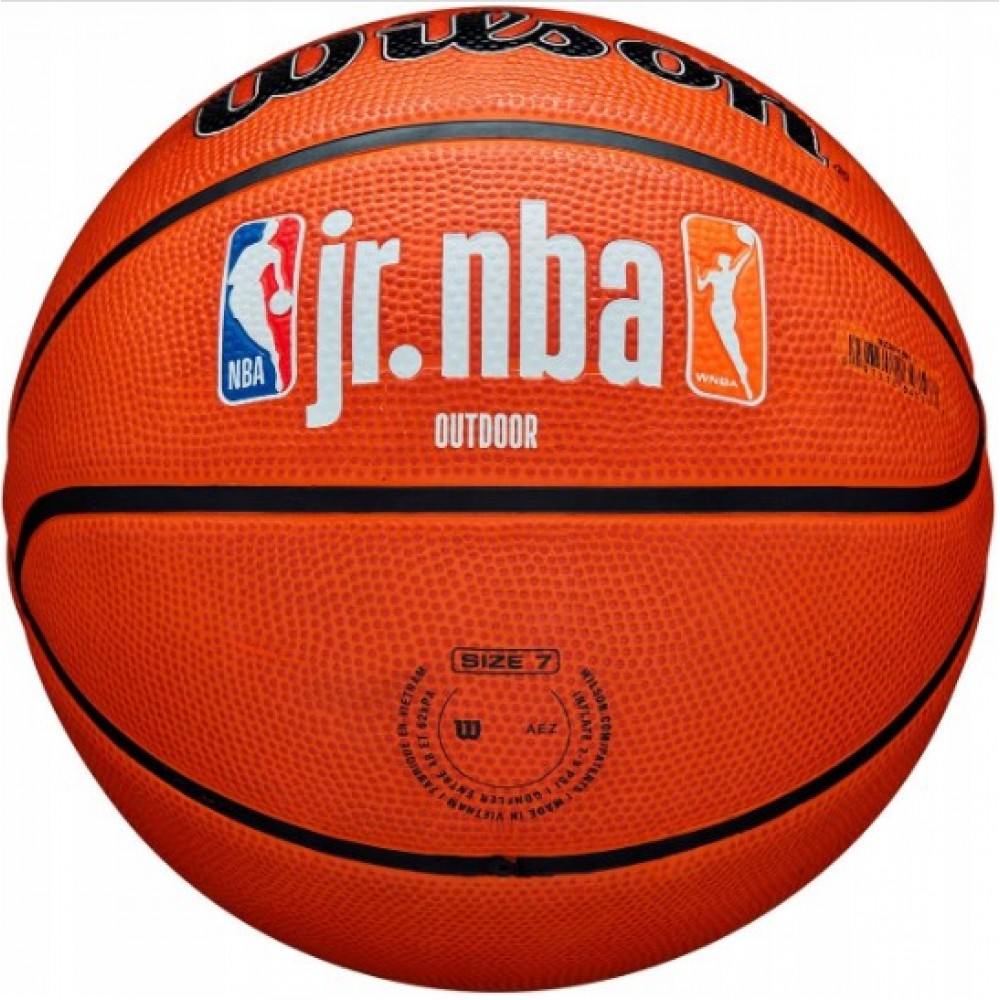 Мяч баскетбольный Wilson Junior NBA Authentic Outdoor размер 5, 6, 7 резиновый (WZ3011801XB06)