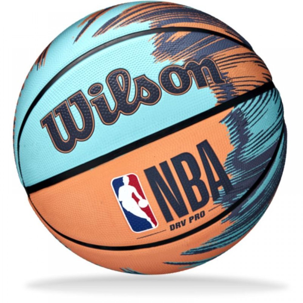 Мяч баскетбольный Wilson NBA DRV Pro Streak Outdoor Basketball размер 6, 7 резиновый для игры на улице-зале (WZ3012501XB6)