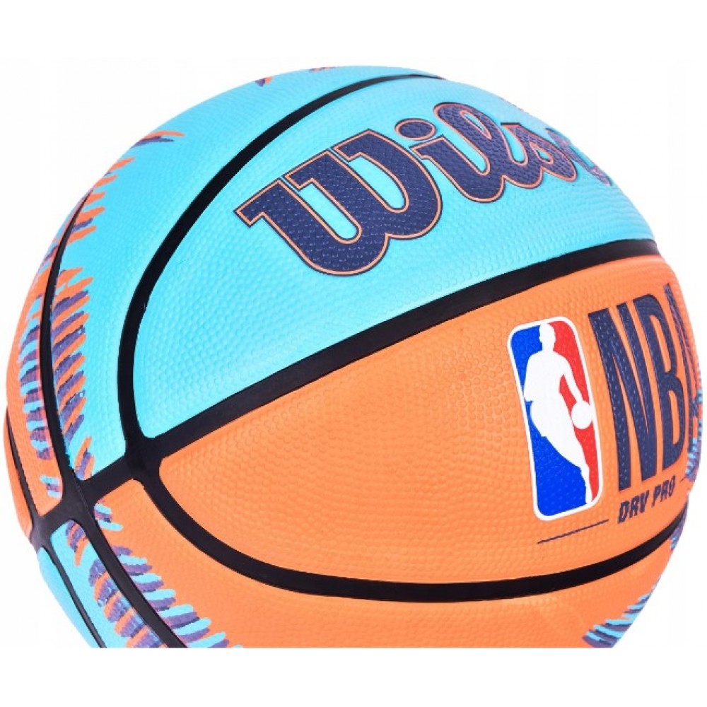 Мяч баскетбольный Wilson NBA DRV Pro Streak Outdoor Basketball размер 6, 7 резиновый для игры на улице-зале (WZ3012501XB6)