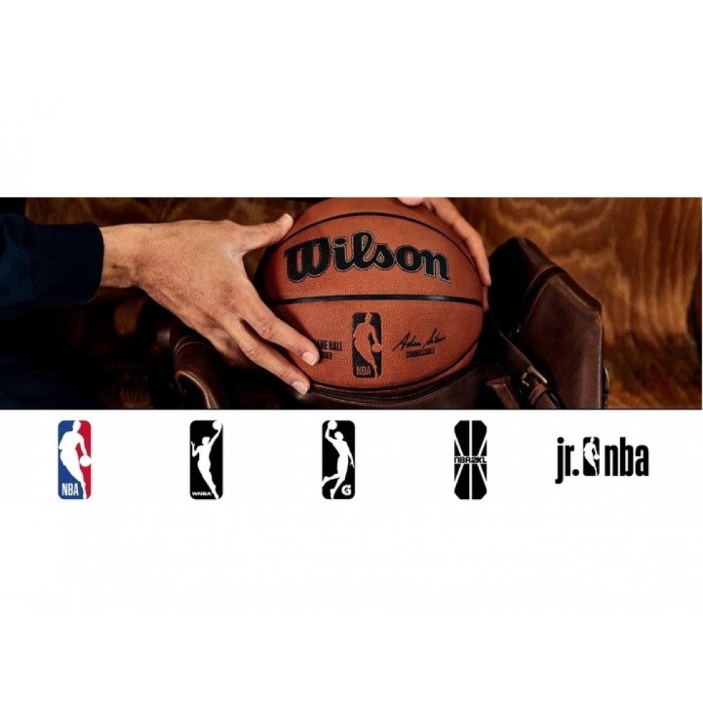 Мяч баскетбольный Wilson NBA DRV Pro Streak Outdoor Basketball размер 6, 7 резиновый для игры на улице-зале (WZ3012501XB6)