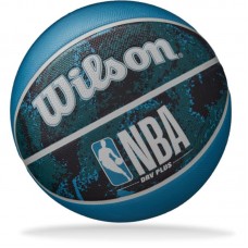 Мяч баскетбольный Wilson NBA DRV Vibe размер 5, 6, 7 резиновый для игры на улице-зале (WZ3012602XB7)