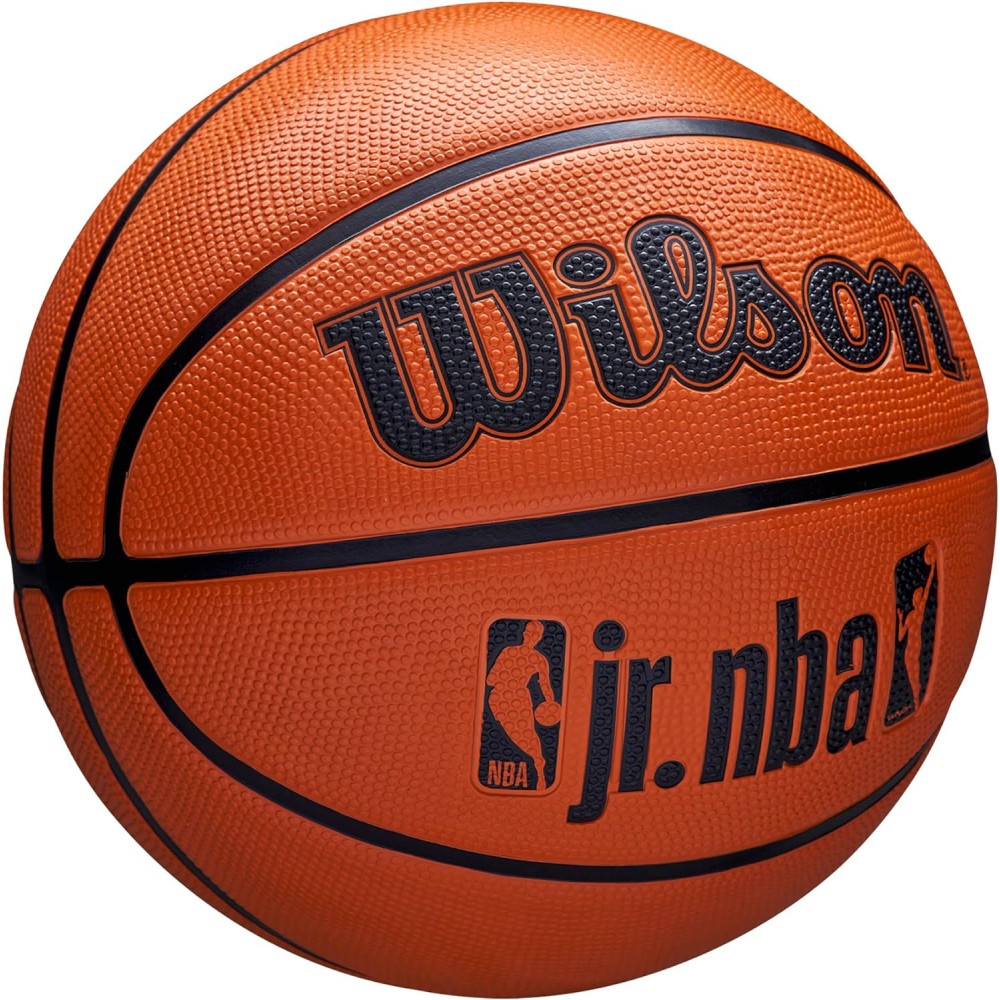 Мяч баскетбольный Wilson Junior NBA Outdoor размер 5, 6, 7 резиновый (WZ3013001XB5)