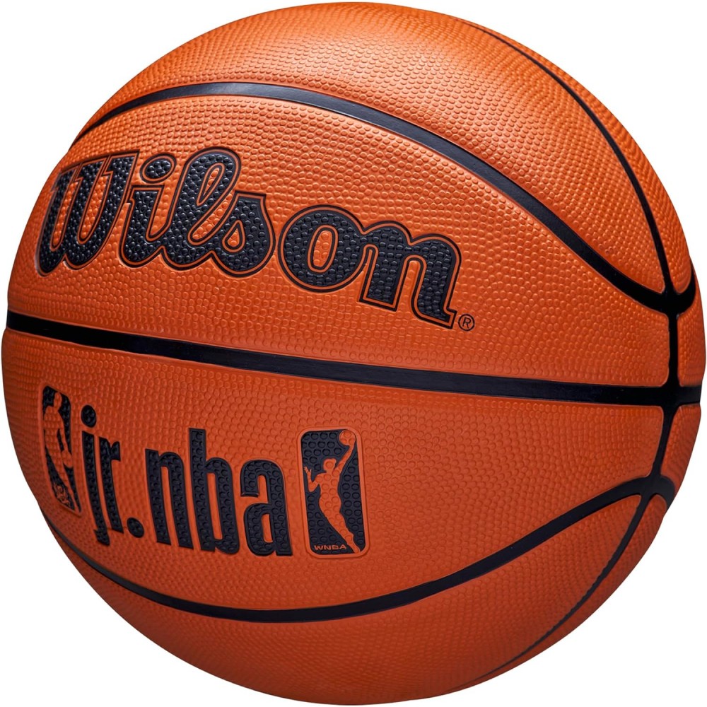 Мяч баскетбольный Wilson Junior NBA Outdoor размер 5, 6, 7 резиновый (WZ3013001XB5)