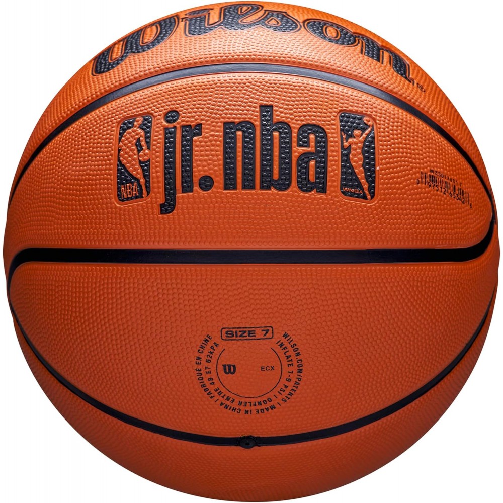 Мяч баскетбольный Wilson Junior NBA Outdoor размер 5, 6, 7 резиновый (WZ3013001XB5)