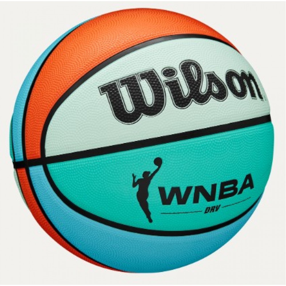 Баскетбольный мяч Wilson WNBA DRV Bright Outdoor размер 6 резиновый оригинал (WZ3016801XB6)