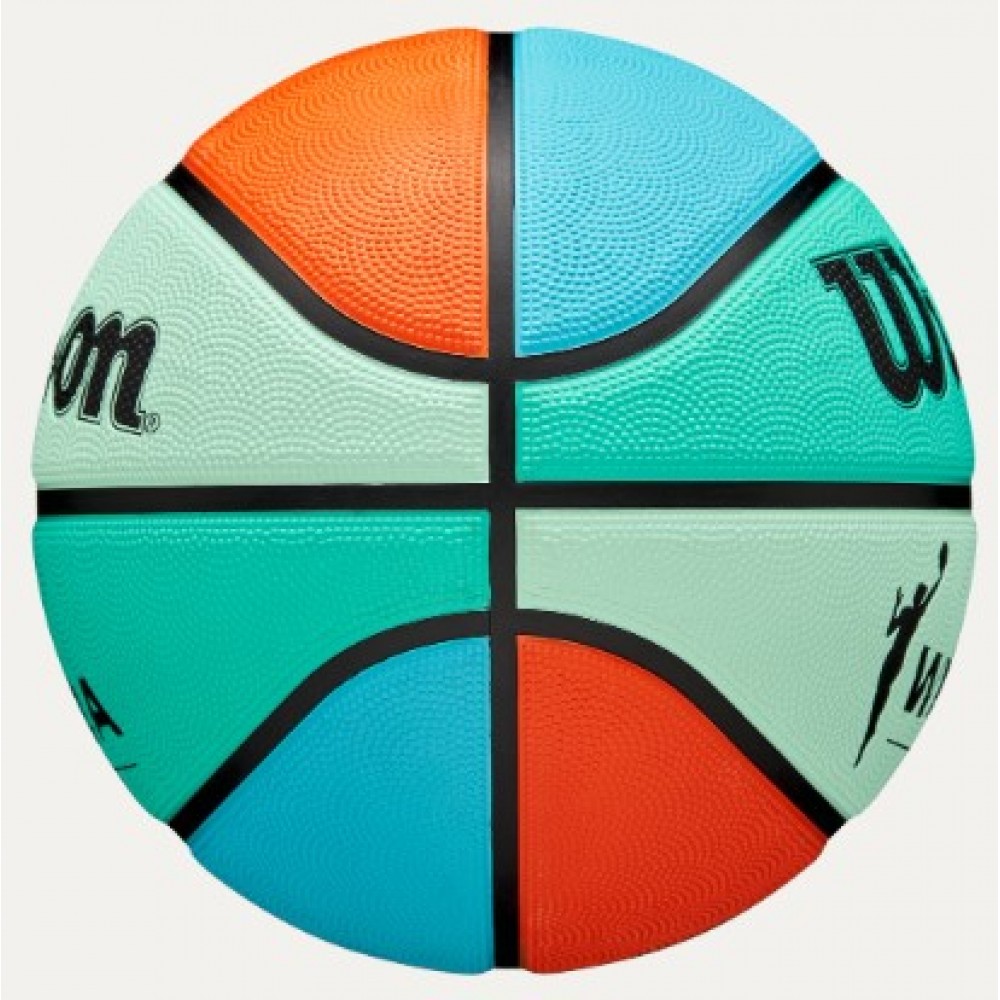 Баскетбольный мяч Wilson WNBA DRV Bright Outdoor размер 6 резиновый оригинал (WZ3016801XB6)
