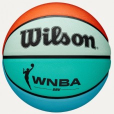 Баскетбольный мяч Wilson WNBA DRV Bright Outdoor размер 6 резиновый оригинал (WZ3016801XB6)