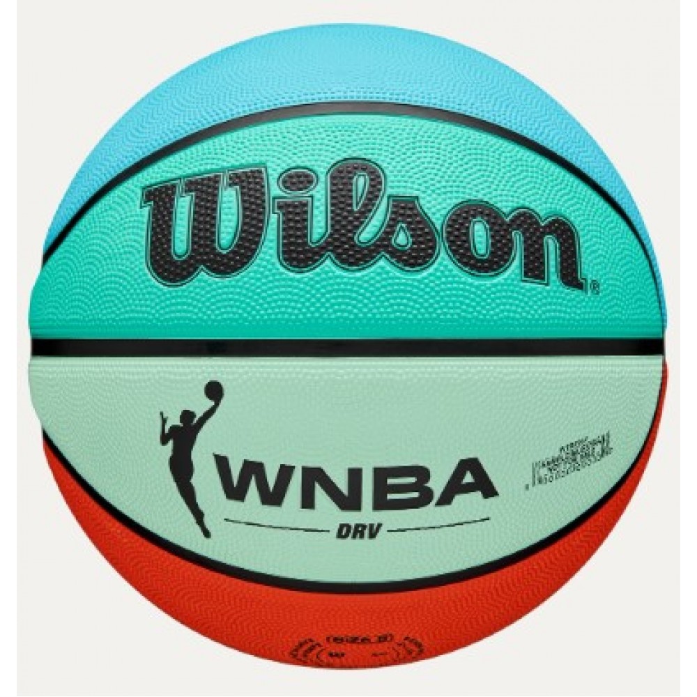 Баскетбольный мяч Wilson WNBA DRV Bright Outdoor размер 6 резиновый оригинал (WZ3016801XB6)