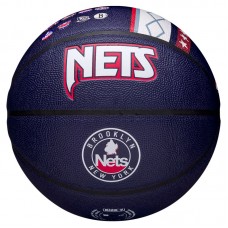 Мяч баскетбольный Wilson NBA Team City Edition Brooklyn Net размер 7 композитная кожа (WZ4003903XB7)