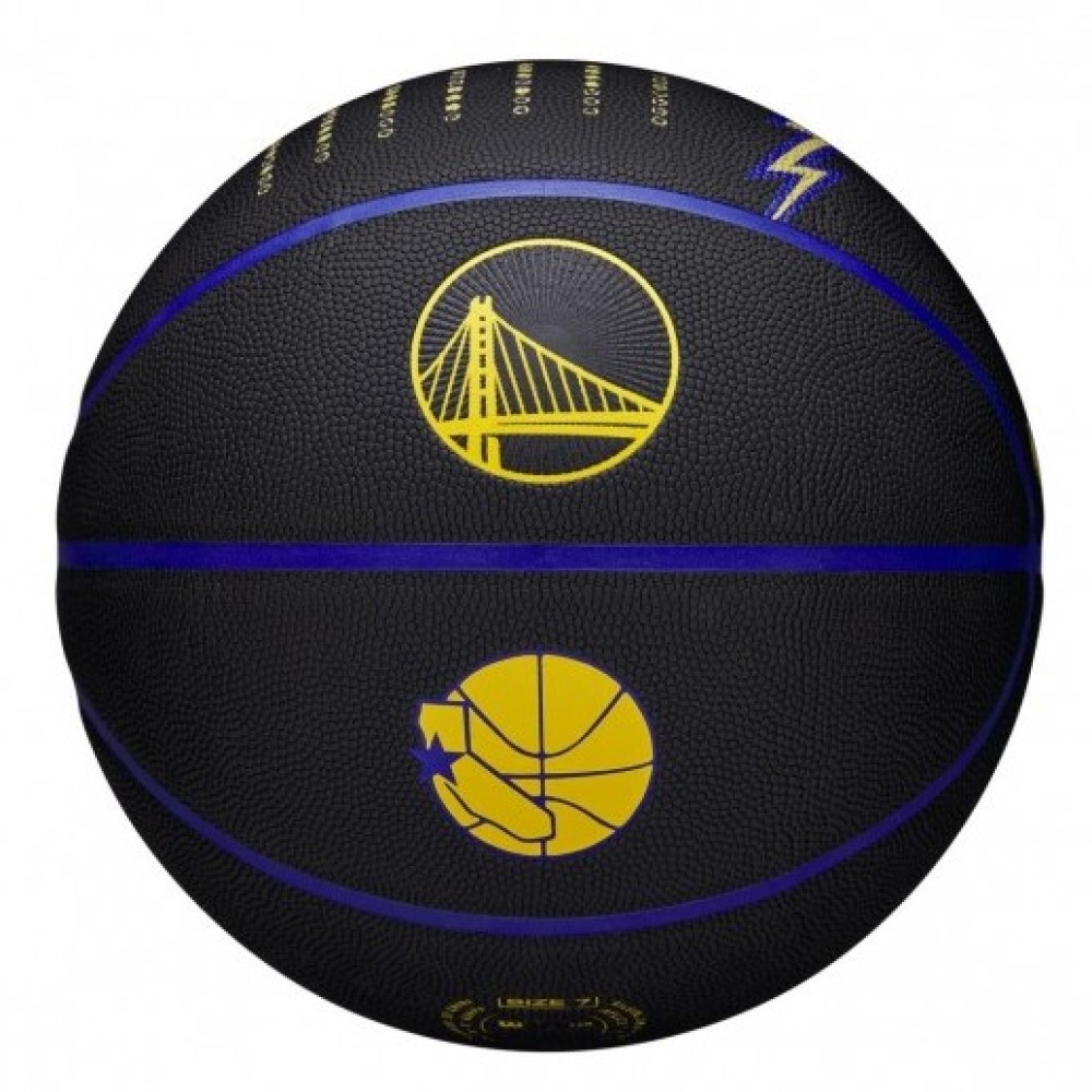 Мяч баскетбольный Wilson NBA Team City Collector Golden State Warriors размер 7 композитная кожа (WZ4003910XB7)