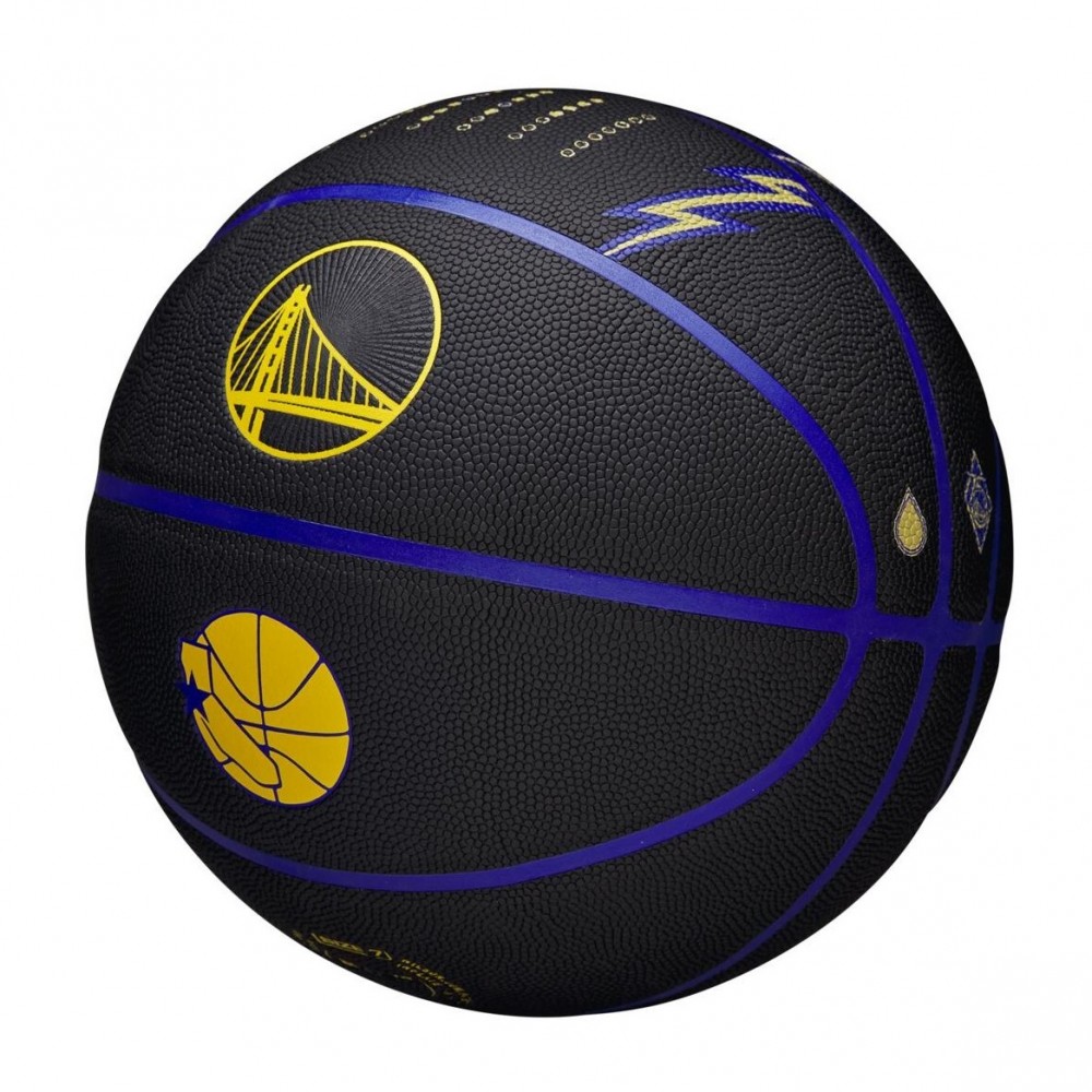 Мяч баскетбольный Wilson NBA Team City Collector Golden State Warriors размер 7 композитная кожа (WZ4003910XB7)