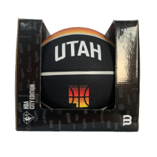 Мяч баскетбольный Wilson NBA Team City Edition Collector Uta Jazz в подарочной коробке (WZ4003929XB71)