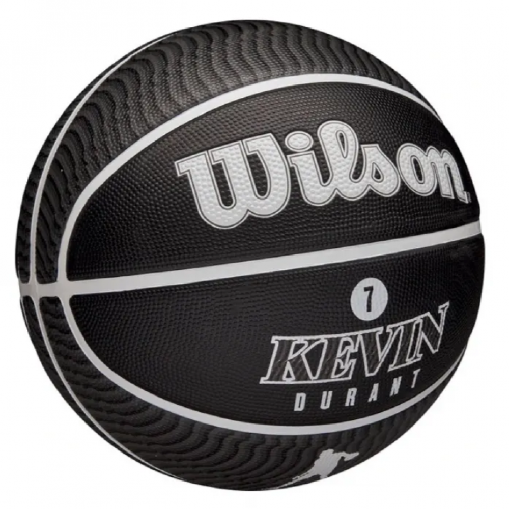 Мяч баскетбольный Wilson NBA Player Icon Kevin Durant Outdoor размер 7 резиновый (WZ4006001XB7)