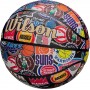 Баскетбольный мяч Wilson NBA All Team Retro Basketball размер 7 композитная кожа оригинал (WZ4028501XB7)
