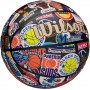 Баскетбольный мяч Wilson NBA All Team Retro Basketball размер 7 композитная кожа оригинал (WZ4028501XB7)