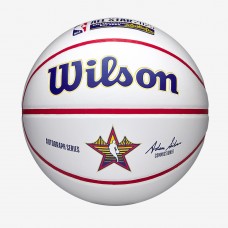Мяч баскетбольный для афтографов Wilson NBA Team All Star Autographe размер 7 сувенирный (WZ4034101XB7)