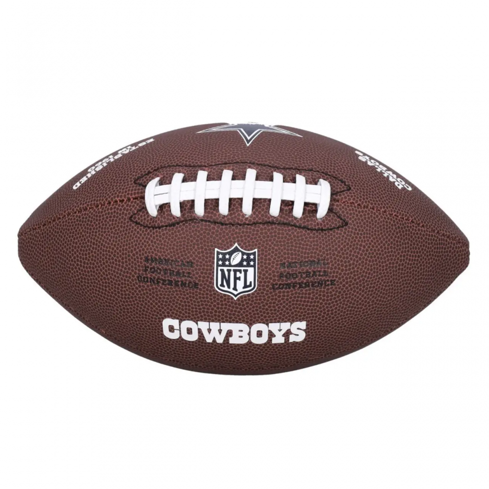 Мяч для американского футбола Wilson NFL Dallas Cowboys композитная кожа (WTF1748XBDL)