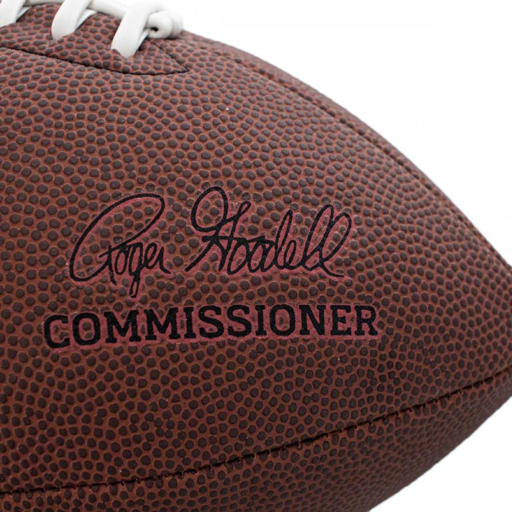 Мяч для американского футбола Wilson New NFL Duke R FB DEF композитная кожа (WTF1825XBBRS)