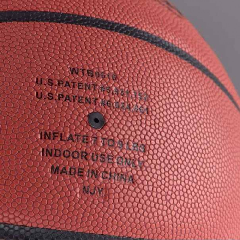 Мяч баскетбольный профессиональный Wilson SOLUTION размер 5, 6, 7 композитная кожа (B0616X)