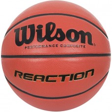 Мяч баскетбольный Wilson Reaction Indoor-Outdoor Game Ball размер 7 композитная кожа (B1237Z)