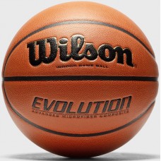 Мяч баскетбольный Wilson Evolution размер 7 композитная кожа коричневый (WTB0516XBEMEA)