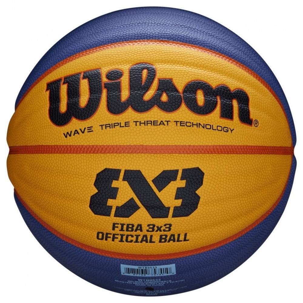 Мяч баскетбольный официальный Wilson Official FIBA 3х3 Game Ball размер 6 композитная кожа (WTB0533XBFFBB)