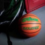 Мяч баскетбольный Wilson Evolution размер 7 композитная кожа коричневый (WTB0595XB0701)