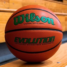 Мяч баскетбольный Wilson Evolution размер 7 композитная кожа коричневый (WTB0595XB0701)