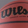 Мяч баскетбольный профессиональный Wilson Solution размер 7 композитная кожа для зала (WTB0616XBDBB)