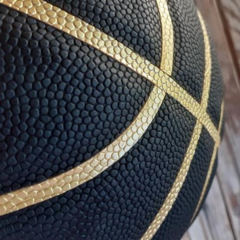 Мяч баскетбольный Wilson NCAA Hightlight размер 7 композитная кожа черный (WTB067519XB07)