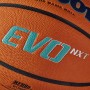 Мяч баскетбольный профессиональный Wilson Evo NXT Champions League размер 7 композитная кожа (WTB0900XBBCL)