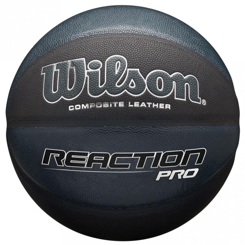Мяч баскетбольный Wilson Reaction PRO размер 7 композитная кожа navy-black (WTB10135XB07)