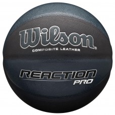 Мяч баскетбольный Wilson Reaction PRO размер 7 композитная кожа navy-black (WTB10135XB07)