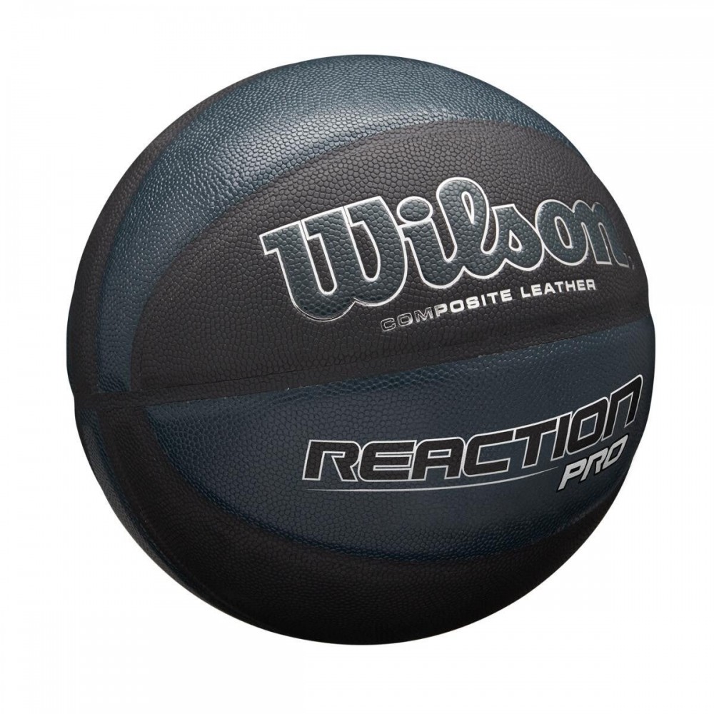 Мяч баскетбольный Wilson Reaction PRO размер 7 композитная кожа navy-black (WTB10135XB07)